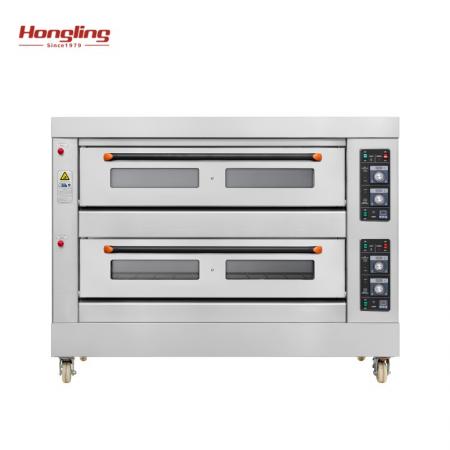 2 Deck 6 Trays Gas Deck Oven