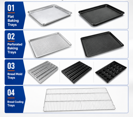 Baking Tray,  Bread Pizza Pan,Loaf Pan,Bakeware
